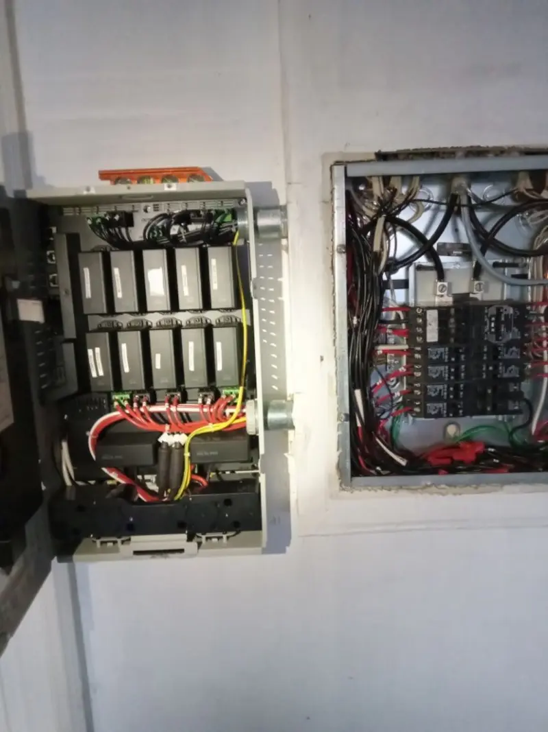 Electrical panel upgrade completed for Indoor Lighting Installation in Newtown